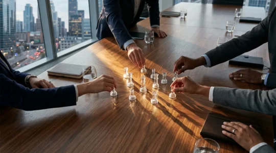 Strategic decision-making in modern corporate boardroom
