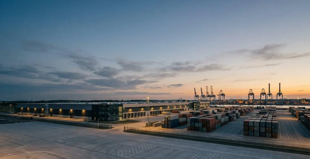Strategic supply chain logistics planning with cross-border trade elements