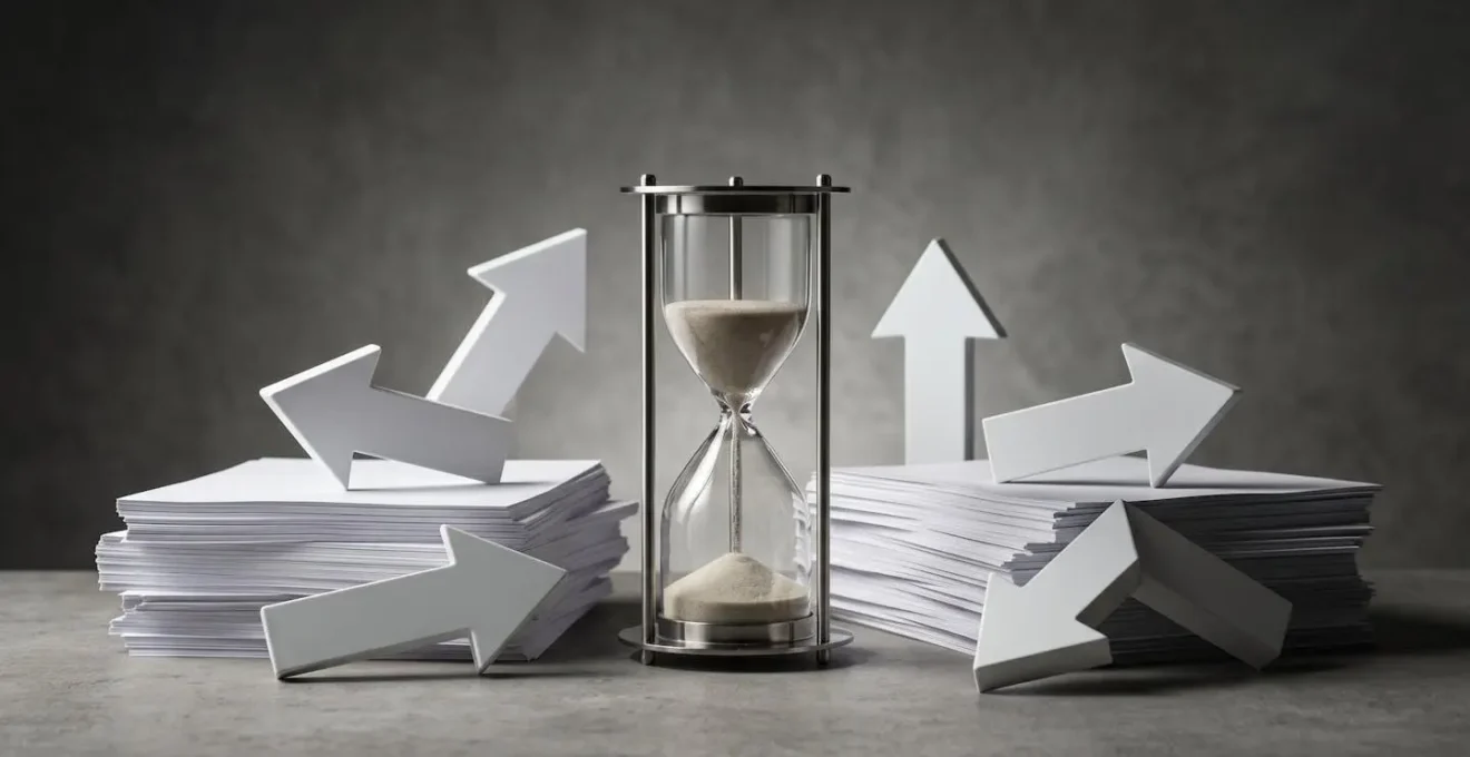 Symbolic representation of wasted agency hours through undefined authority